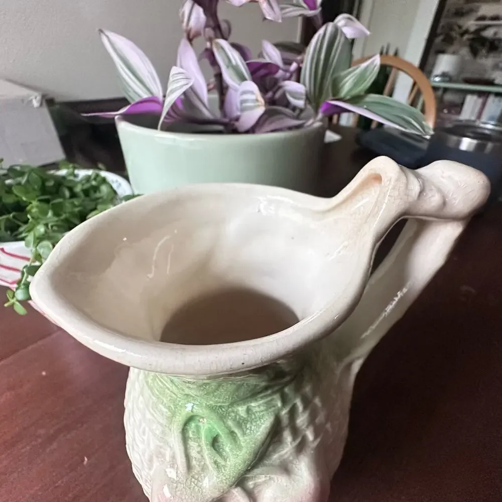 Vintage ceramic pitcher